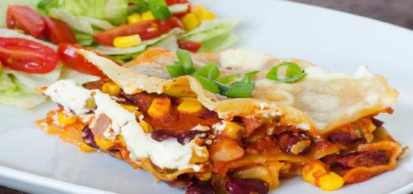 Tex - Mex Lasagne | Mexican | Non-Vegetarian | Recipe