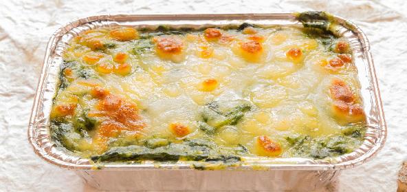 Spinach Cottage Cheese Casserole Anglo Indian Kid Friendly