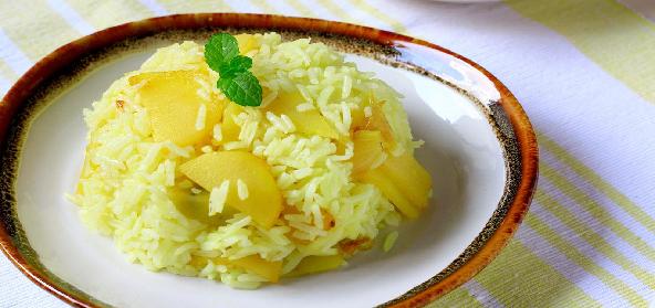 Quick potato rice | Indian | Kid-Friendly | Recipe