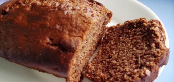 Low Fat Eggless Chocolate N Banana Loaf | Continental ...